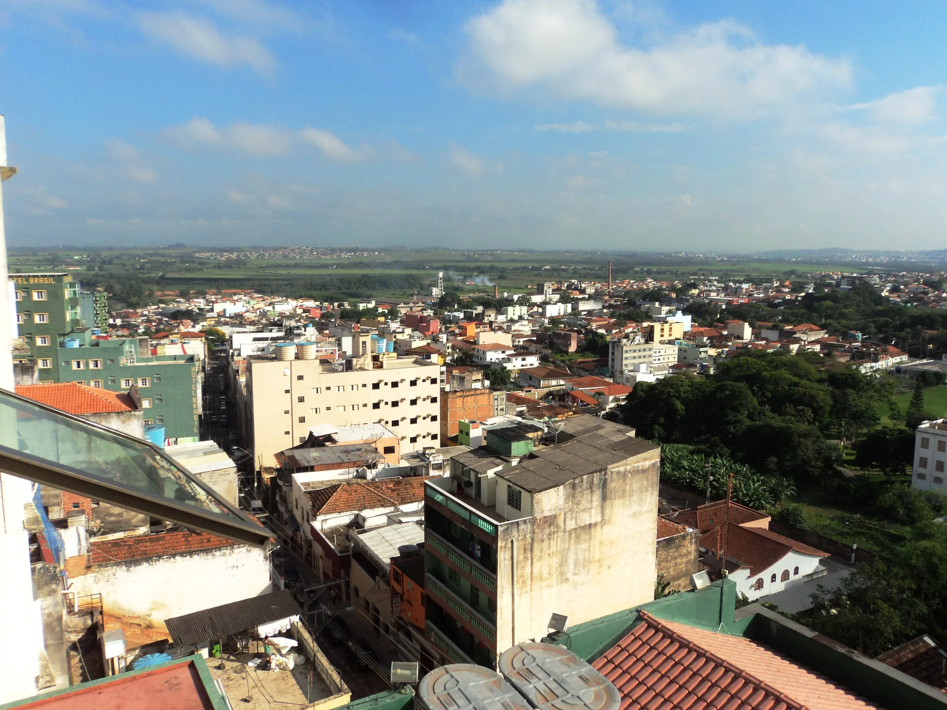 Vista do centro de Aparecida